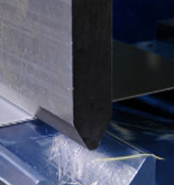 5 Kantfolie, Blechteil, biegen, Biegemaschine, Trumpf,